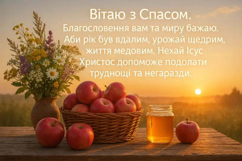 Привітання зі Спасом