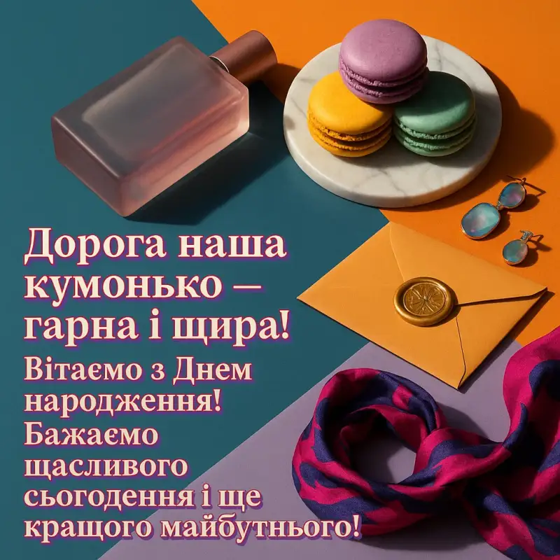 Привітання для куми