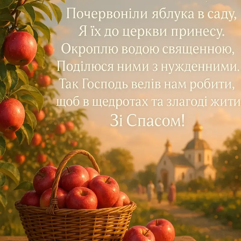 Привітання зі Спасом