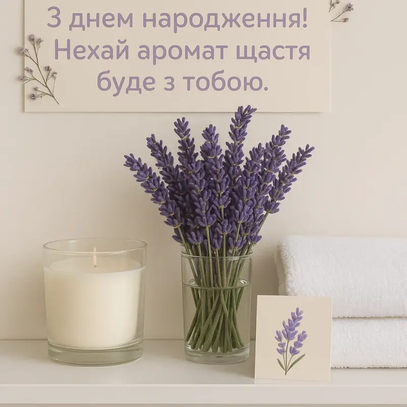 Привітання з днем народження дівчині своїми словами