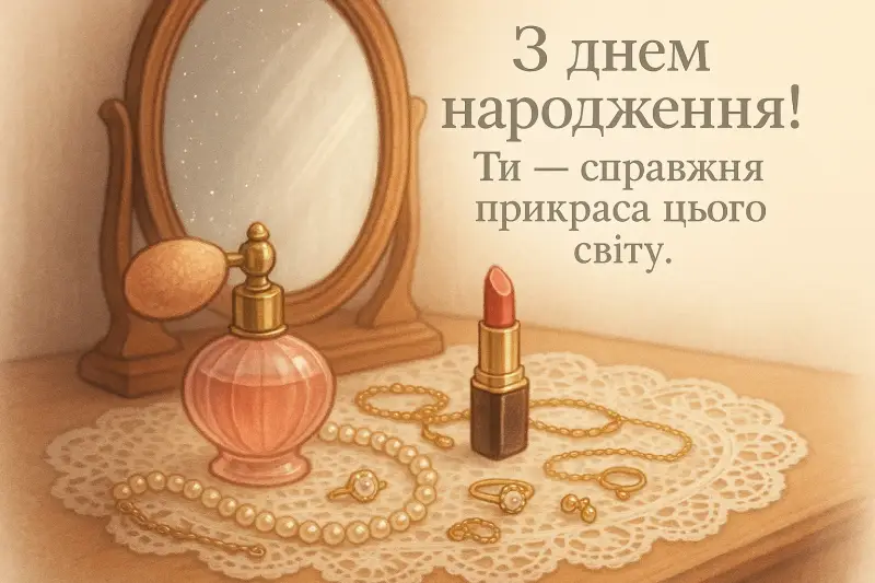 Привітання з днем народження дівчині своїми словами